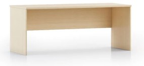 Kancelársky písací stôl INTEGRO, 1750 x 700 mm, buk