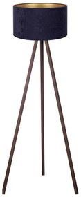 Brilagi - Stojacia lampa VELVET 1xE27/60W/230V hnedá/modrá