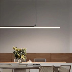 Toolight Toolight, LED stropné svietidlo 140cm, 14W, APP1660-CP, čierna, OSW-06994