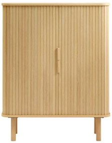 Dizajnová skrinka Parveen 113 cm prírodný dub