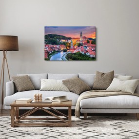 Obraz - Český Krumlov (90x60 cm)