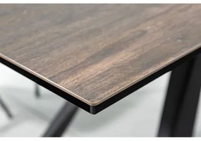 Rozkladací jedálenský stôl 40647 180/230 x 90cm Oak Look Ceramik  - Komfort-nábytok