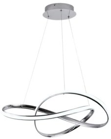 Brilagi - LED Stmievateľný luster na lanku COSMOWAVE LED/70W/230V chróm + DO
