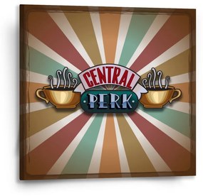 Sablio Obraz Seriál Priatelia CENTRAL PERK Abstrakcia - 50x50 cm