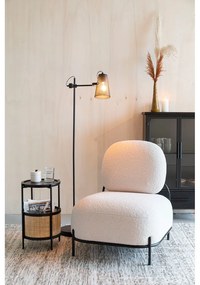 Okrúhly odkladací stolík ø 30 cm Makoto – White Label