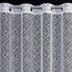 ZÁCLONA NA KRÚŽKOCH AMANDA 300 CM X 250 CM BIELA