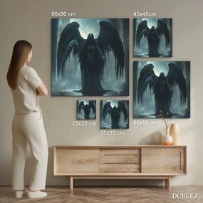 DUBLEZ | Drevený obraz smrti - Padlý anjel