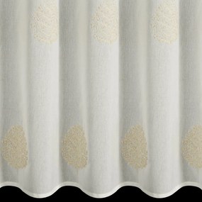 ZÁCLONA NA KRÚŽKOCH SABINA 140X250 CM LISTY