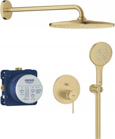 Podomietkový sprchový set Grohe Essence 310 Mono brushed cool sunrise