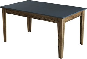 Jedálenský stôl Milan Walnut and Anthracite