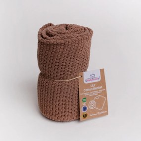 Babymatex Detská deka Lili mokka, 75 x 100 cm