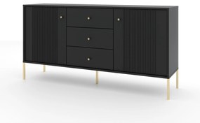 Komoda Iseo II 154,5 cm černá