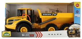 Lena Veľké nákladné auto Volvo Worxx plast, 55 cm, 1:15