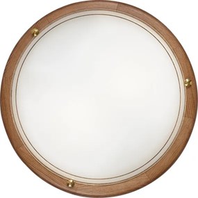 Brilagi - Stropné svietidlo ORBIS 2xE27/60W/230V priemer 38 cm borovica