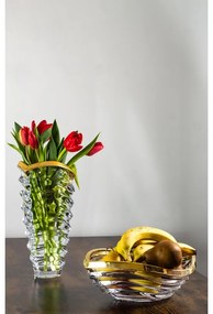 KRIŠTÁĽOVÁ MISA BOHEMIA PRESTIGE WAVE MATT GOLD 305MM