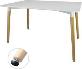 Jedálenský stôl MODE biely FAT1132