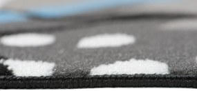 TA Koberec Z907A TMAVO ŠEDÁ MAYA PP EYM Rozmer: 80x150 cm