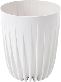 KVETINÁČ MIRA 390 MM  BIELY*59119