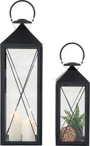 Set 2 ks lampášov Cudeliaora (čierna). Akcia -15%. Vlastná spoľahlivá doprava až k Vám domov. 1146566