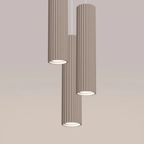 Brilagi - Luster na lanku CRESTO 3xGU10/10W/230V taupe