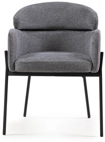 Jídelní křeslo GRANDA šedé