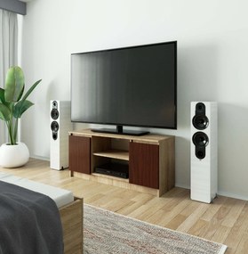 TV stolík Darian (dub sonoma + wenge). Vlastná spoľahlivá doprava až k Vám domov. 1069394