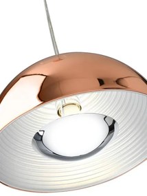 Candellux Medený závesný luster 40cm Amalfi pre žiarovku E27 31-26392