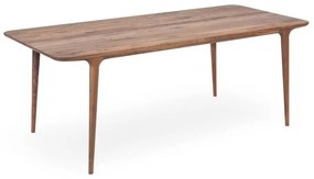 Jedálenský stôl z orechového dreva 90x200 cm Fawn – Gazzda