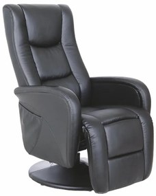 Pohovka Relaxačné Pulse Chair, čierna