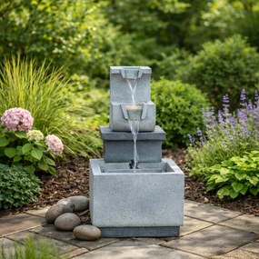 Záhradná fontána BestBerg EF-16 / polyresin / 30,5 x 37,5 x 73,5 cm