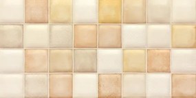 Dekor Rako Retro tehlová 20x40 cm lesk WARMB524.1, (bal. 1,600 m2 )