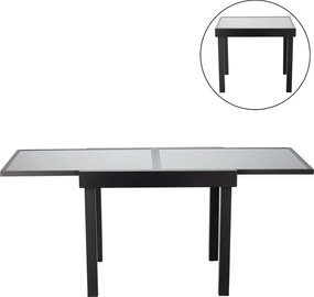 CH Hliníkový záhradný rozkladací stôl Oliver 90/180