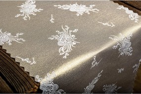 Dekorstudio Luxusný Veľkonočný behúň na stôl - zlatý WZ3