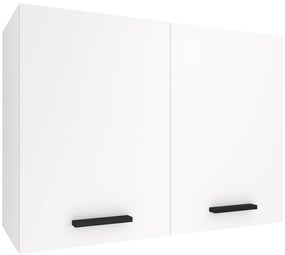 Kuchynská skrinka Belini horná 80 cm biely mat  TOR SG80/2/WT/WT/0/B1