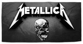 Sablio Uterák METALLICA Lebka Sivá - 30x50 cm