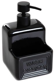 Dávkovač na saponát SYLAN čierny 848297