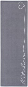 Hanse Home, Koberec behúň Cook & Clean 105393 Grey, 50x150, šedá, kuchyňa