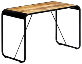vidaXL Jedálenský stôl 118x60x76 cm surové masívne mangovníkové drevo