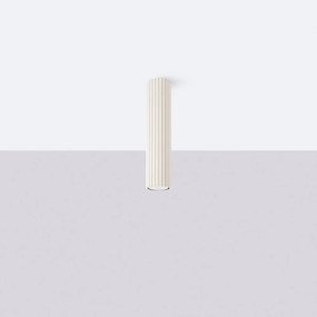 Krémovobiele bodové svietidlo Gleam – Sollux