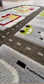 HU Viacfarebný detský koberec Kids Cesta Rozmer: 250x350 cm