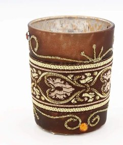 Svietnik na čajovú sviečku orientálny 6,5cm