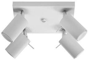 Biele stropné svietidlo Sollux Etna