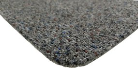 AKCIA: 580x400 cm Koberec metráž New Techno 3525 šedé, šíře, šedá, ab (mriežka), chodba / predsieň