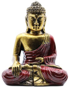 Červený & Zlatý Buddha - Veľký