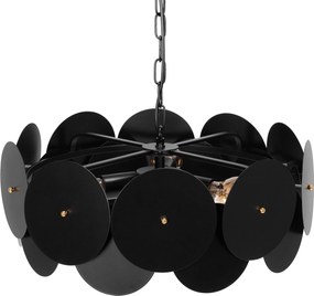 Toolight Toolight, kovové stropné svietidlo 3xE27 APP1307-CP, čierna, OSW-00945