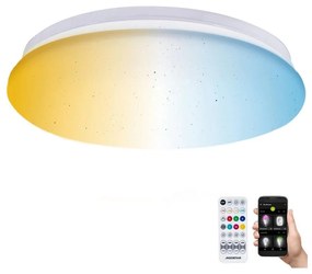 Aigostar B.V. Aigostar - LED Kúpeľňové stropné svietidlo LED/18W/230V IP44 + diaľkové ovládanie AI0637