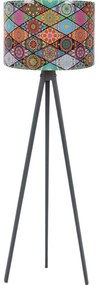 Stojacia lampa Mandala 136, sivá
