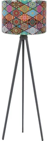 Stojacia lampa Mandala 136, sivá