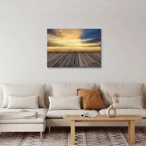Obraz - Mólo s výhľadom (70x50 cm)