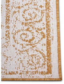 Okrovožlto-biely vonkajší koberec 160x230 cm Cebu - NORTHRUGS